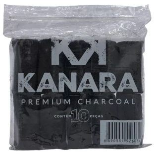 Carvão Kanara Zip Lock C/10