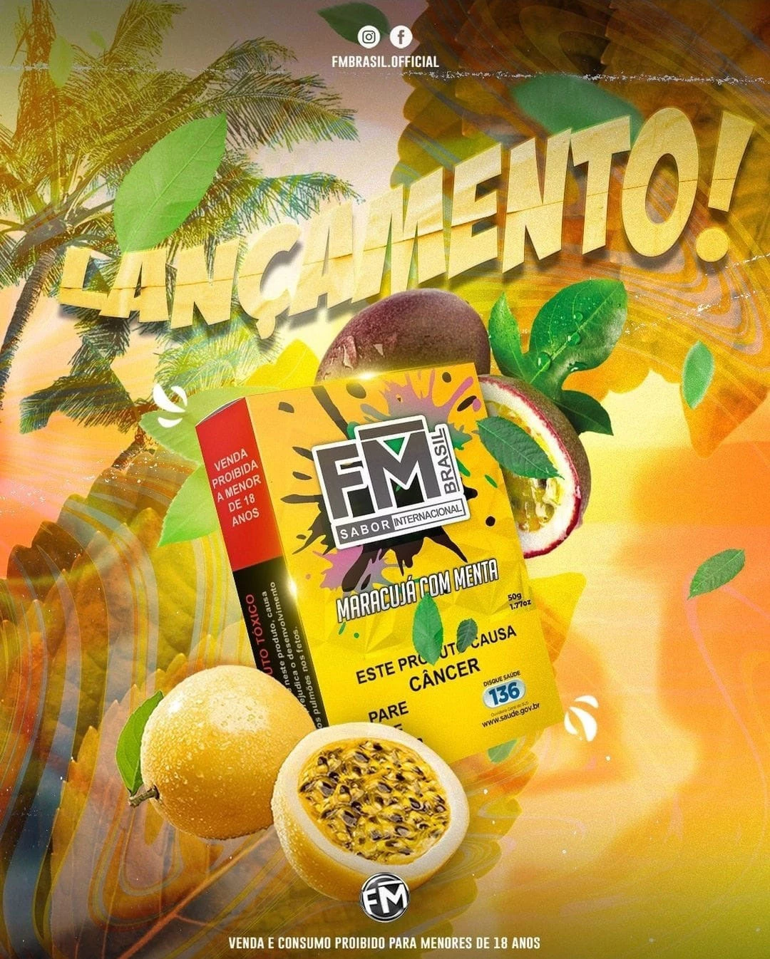 Lançamento FM Brasil Maracujá
