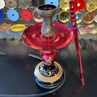 Narguile Pequeno Sultan Kini Colors - Vermelho