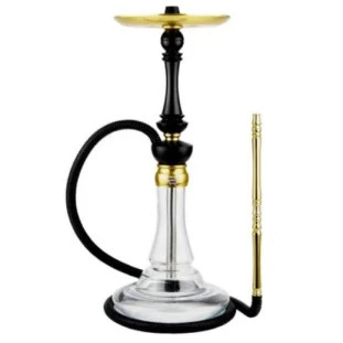 Narguile Sultan Miid Milk ink gold - Preto
