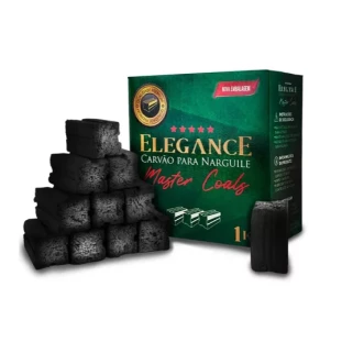 Carvão Yahya Master Coals Elegance hexagonal 1kg 