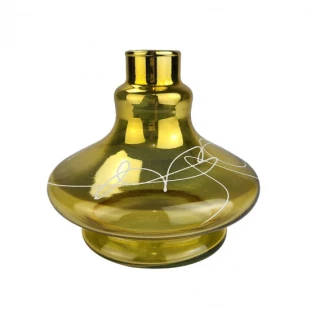 Base Pequena Aladim Abstrato - Dourado