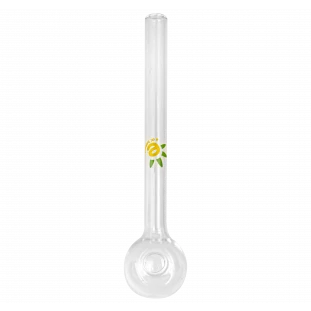 Pipe de vidro 9 cm - óleo e cristal