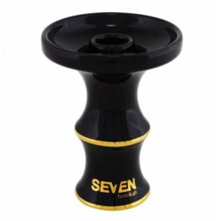 Rosh Seven Small Hookah Gold - Preto