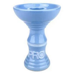 Queimador Pro Hookah Relevo - Azul claro/Branco