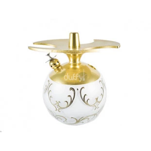 Narguile LittleSorr Egermann Lote 7 - Dourado/Branco
