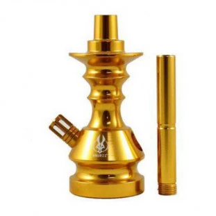 Narguile Stem Anubis Little Monster - Dourado