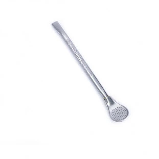 Bomba para tereré inox desenhada
