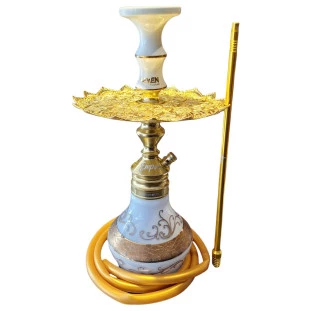 Narguile Premium Completo Empire - Dourado
