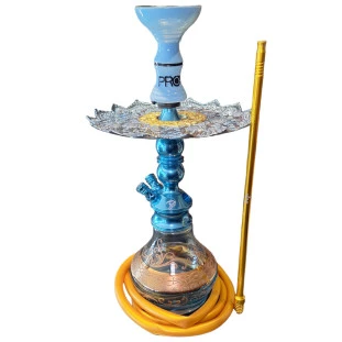 Narguile Premium Completo Zeus Single - Azul Claro
