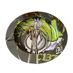 Bandeja de aluminio Rick and Morty 