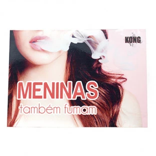 Plaquinhas decorativas - Meninas também fumam