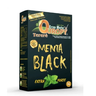 Erva Mate Ouropy 500g - Menta Black