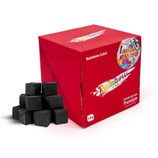 Carvão Raibown Cubic 1kg 