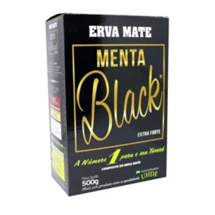 Erva Mate Uhde 500g - Menta Black