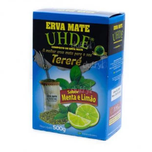 Erva Mate Uhde 500g - Menta e limão