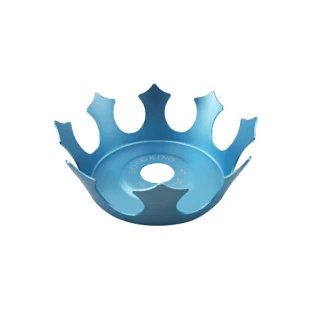 Prato Love King Coroa - Azul