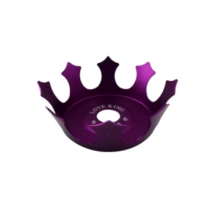 Prato Love King Coroa  - roxo