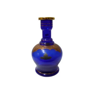 Base Grande Jumbo Zouk Azul / Dourado